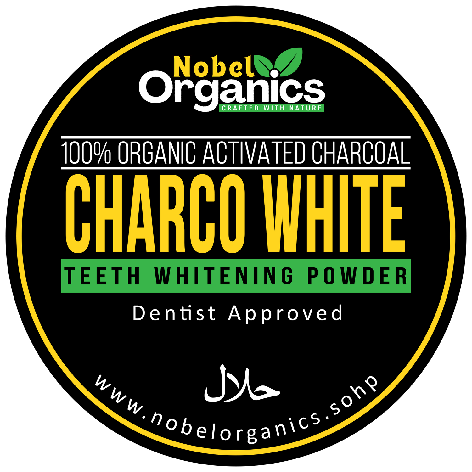 Charco White Activated Charcoal Teeth Whitening Powder in Pakistan